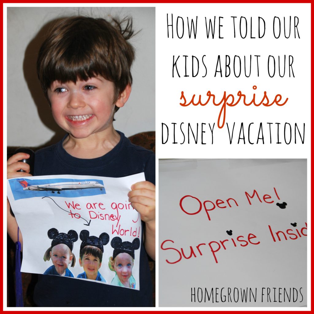 We're Going to Disney!' How to Surprise Your Kids with a Disney Trip