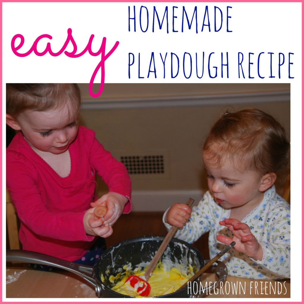 Easy Playdough Recipe