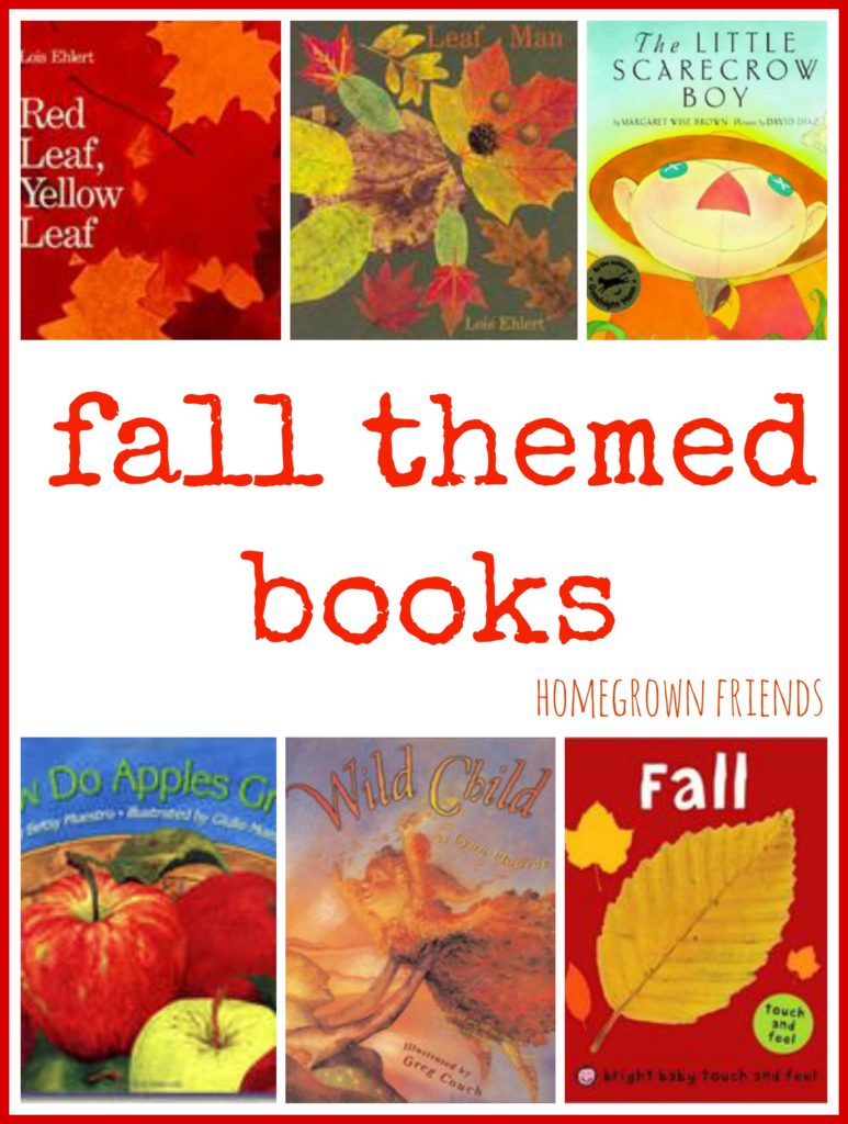 Fall Themed Books Homegrown Friends