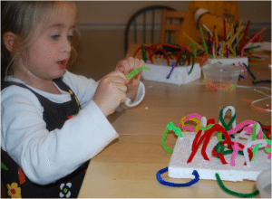 Pipe Cleaner Sculptures - Homegrown Friends