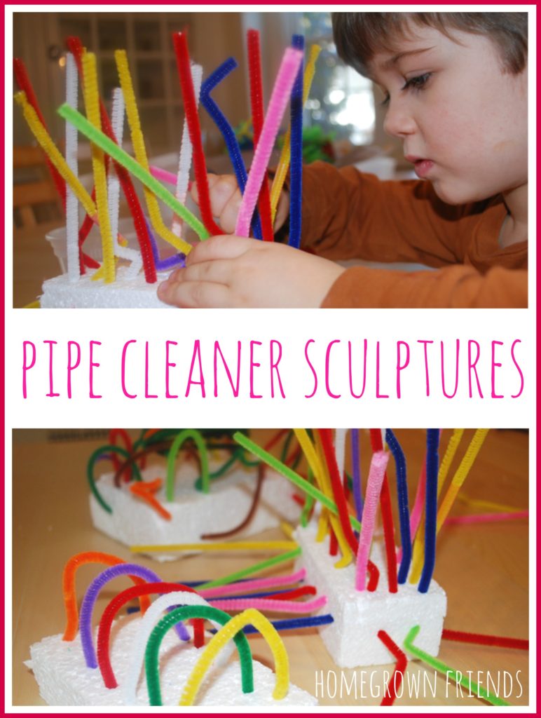 Pipe Cleaner Sculptures - Homegrown Friends