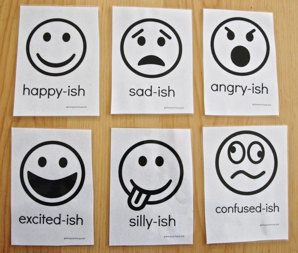 Emotions Charades Inspired By Ish Homegrown Friends