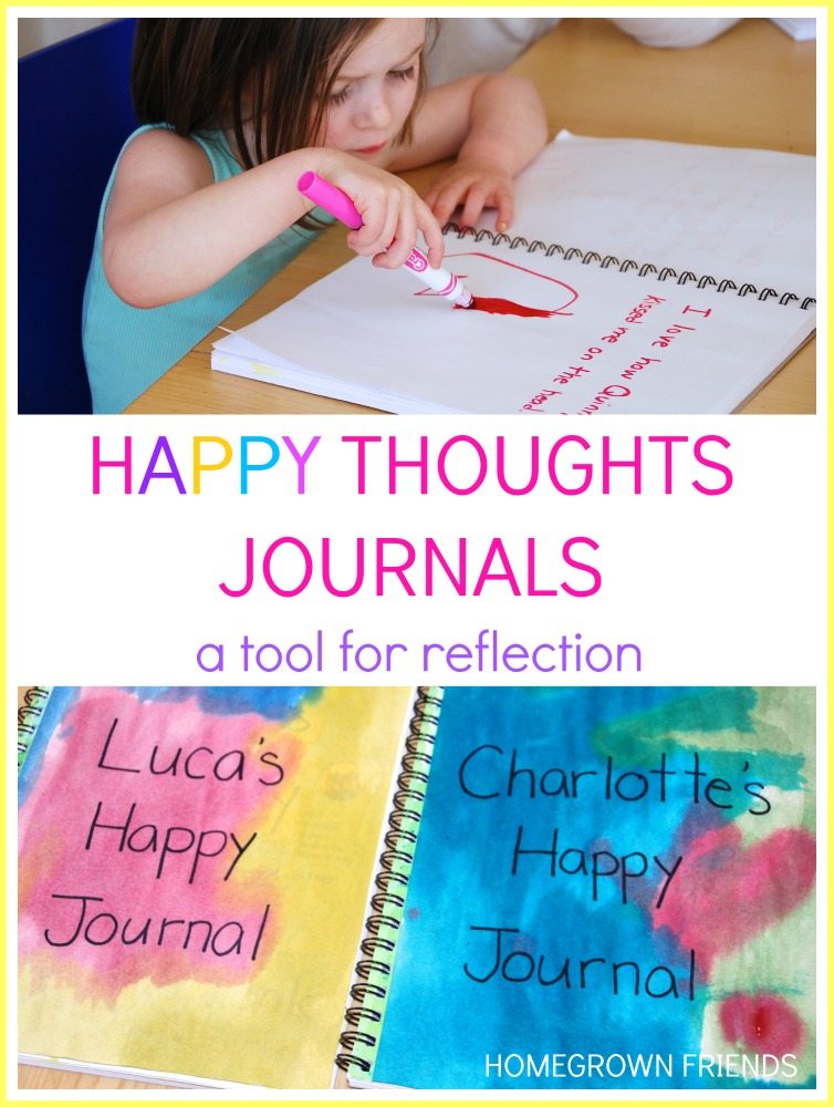 Happy Thoughts Journals for Kids - Homegrown Friends